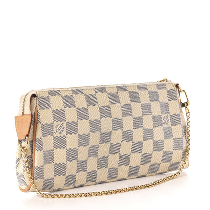Louis Vuitton Damier Azur Eva Clutch 3 of 10