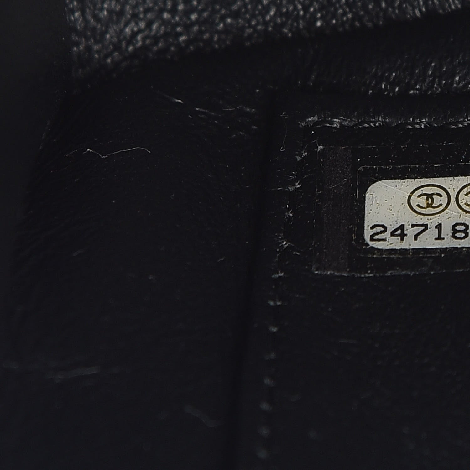 Chanel Caviar Quilted Medium CC Filigree Flap Black 9 of 11