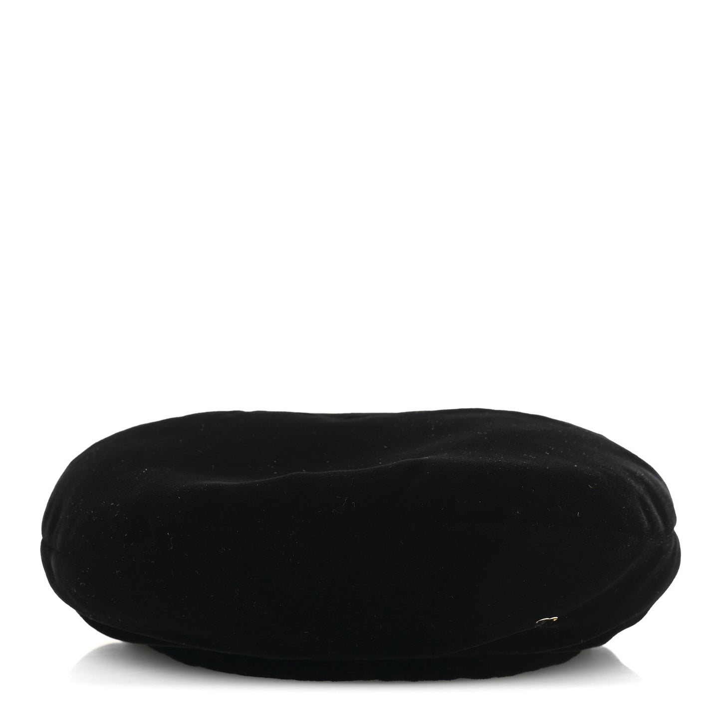 Velvet Beret Hat S Black