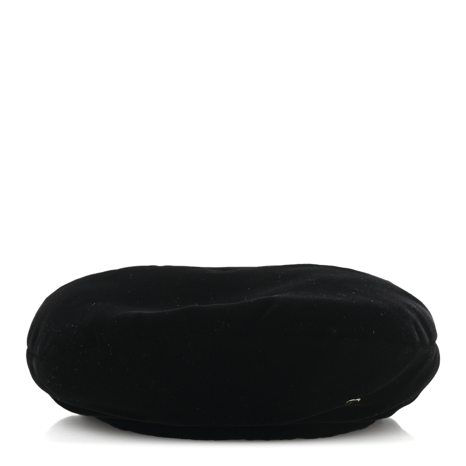 Chanel Velvet Beret Hat S Black 3 of 8