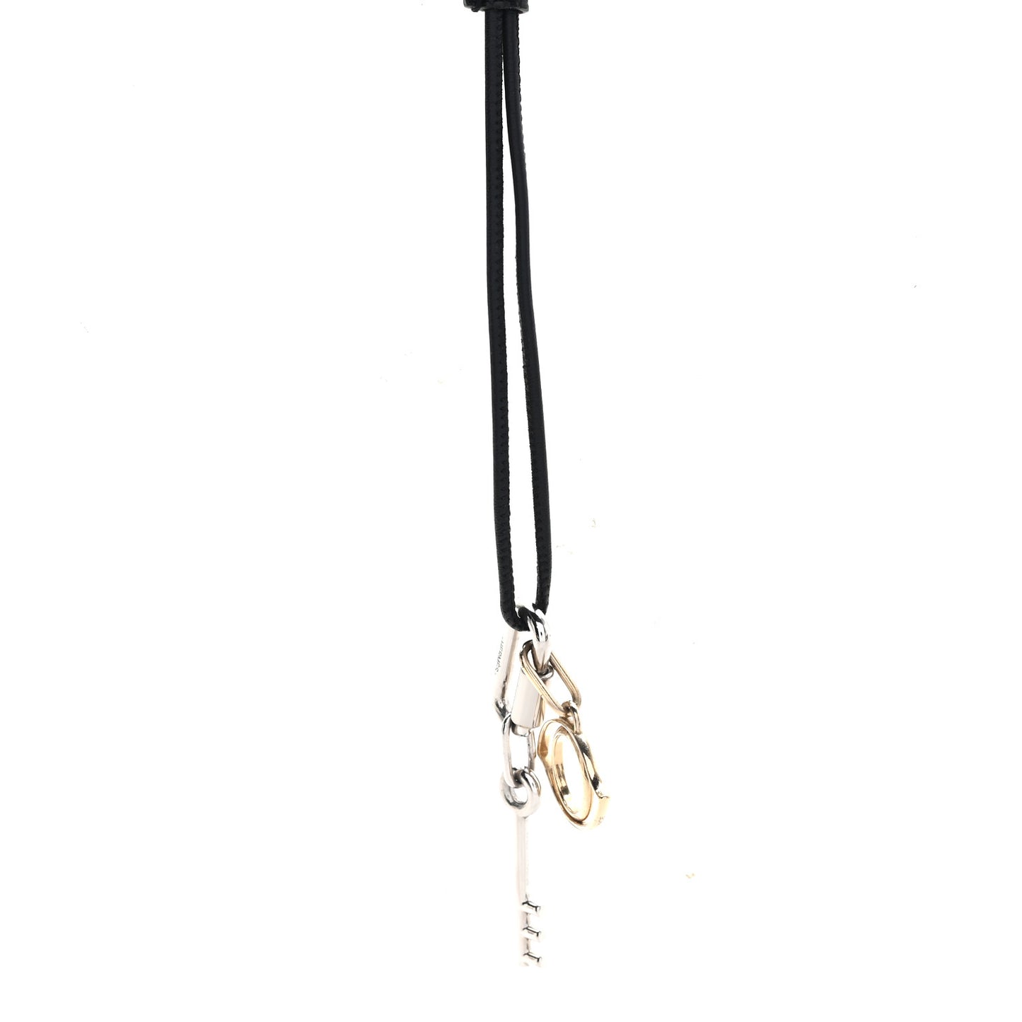 Lizard Palladium Permabrass Curiosite Pendant Necklace Black