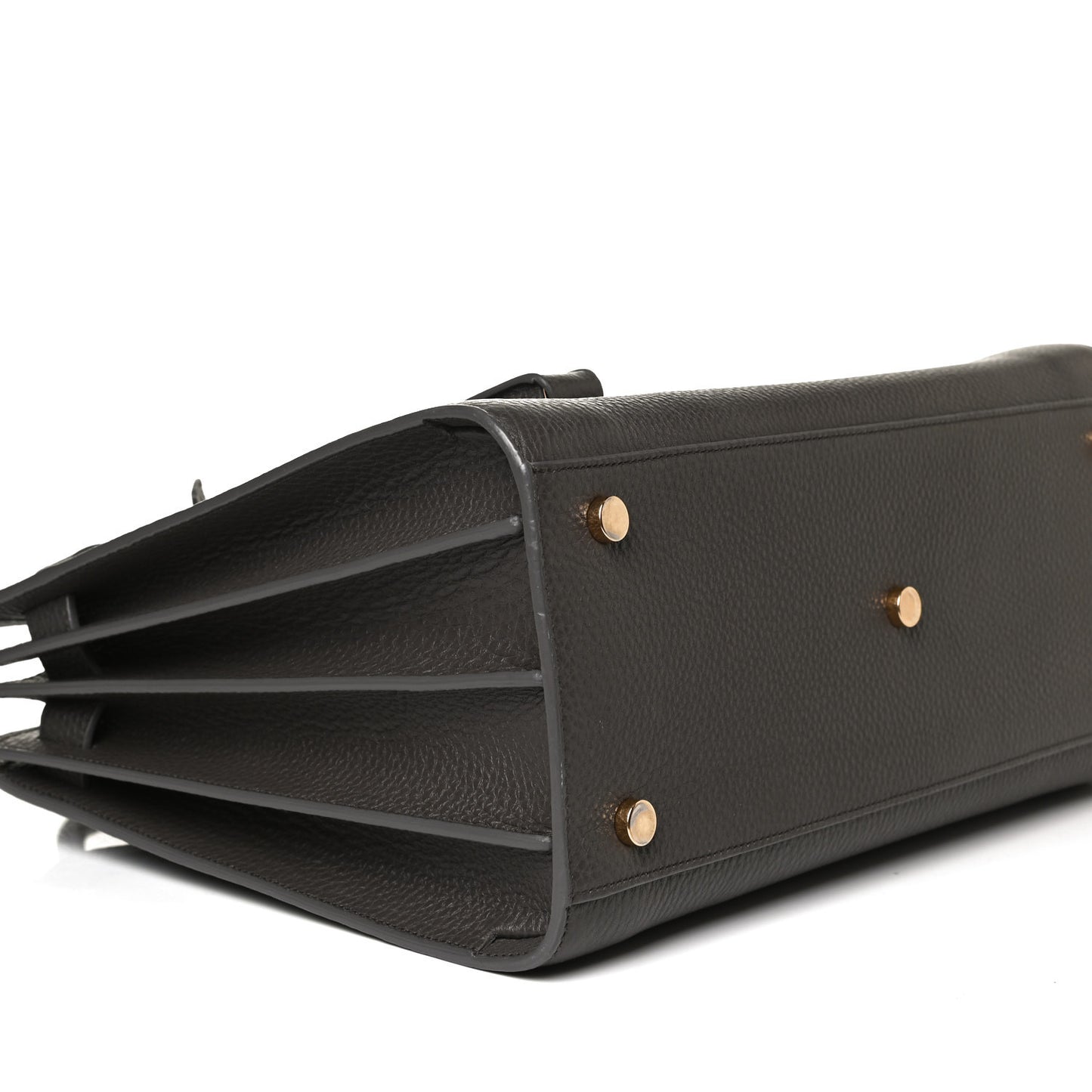 Grained Calfskin Small Sac De Jour Charcoal