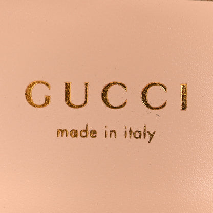 Gucci Monogram Nappa Chalotte Horsebit Ankle Strap 75mm Flatform Sandals 35 Beige Ebony 8 of 9