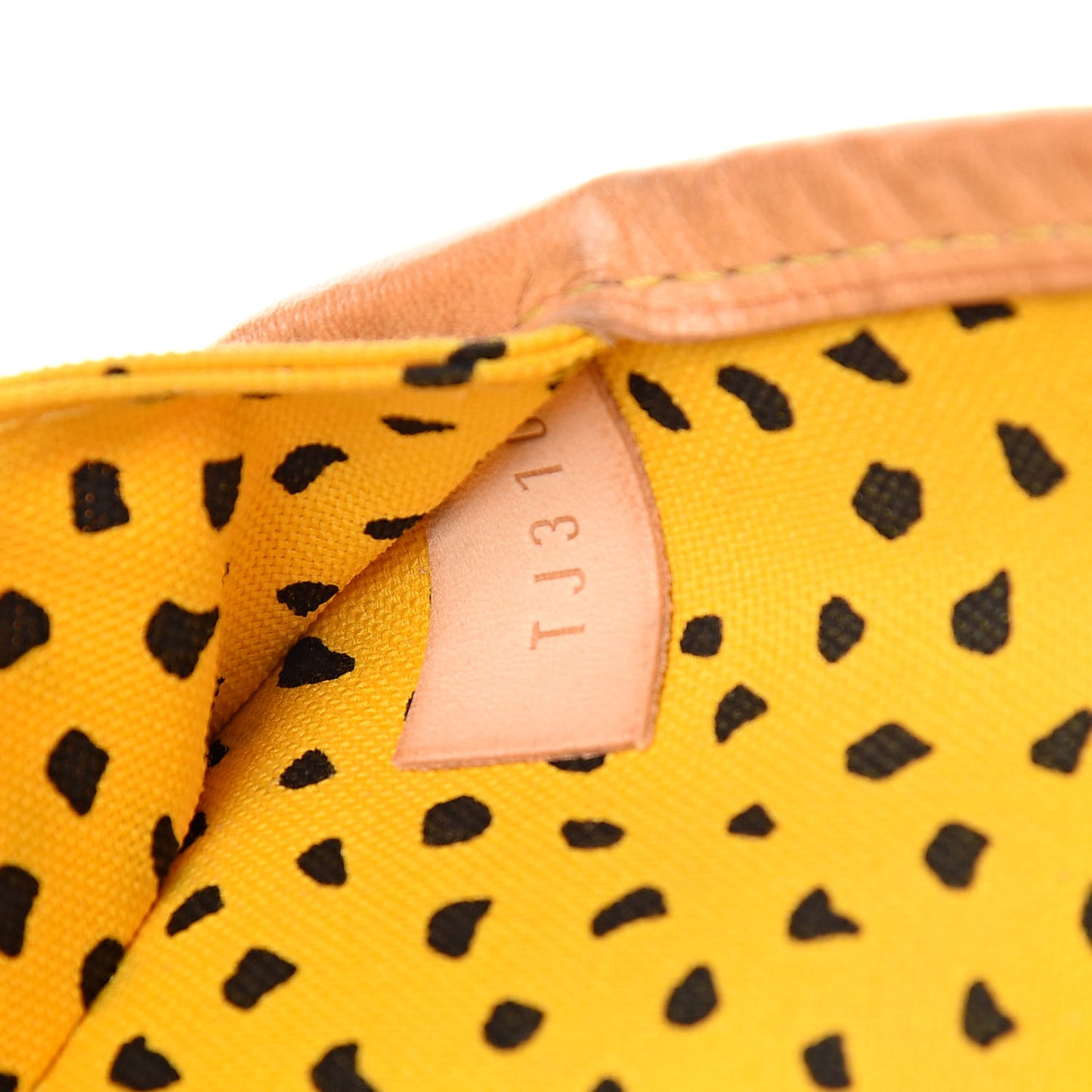 Monogram Kusama Waves Neverfull MM Yellow