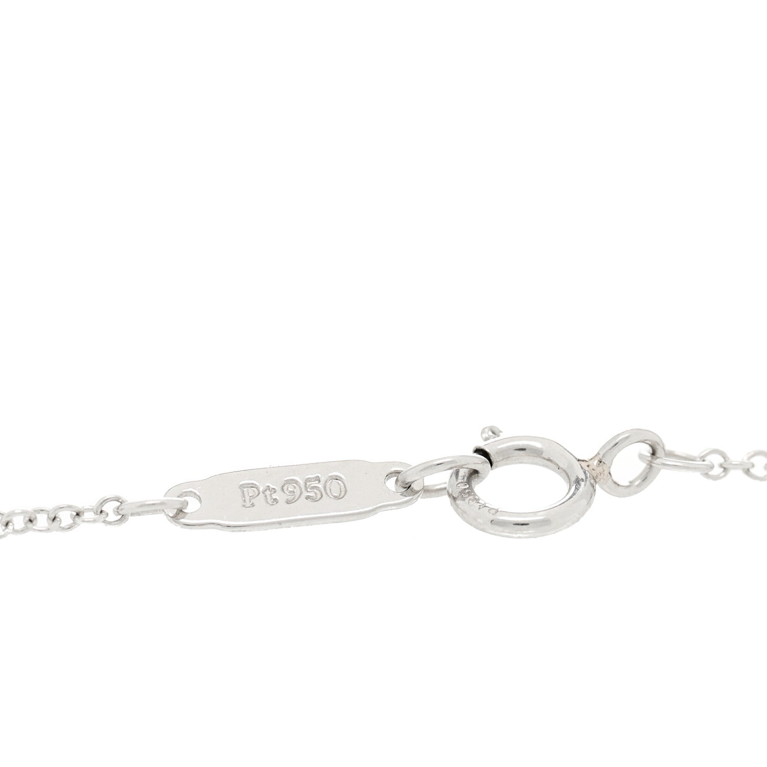 Tiffany Platinum Diamond Paper Flowers Pendant Necklace 3 of 4