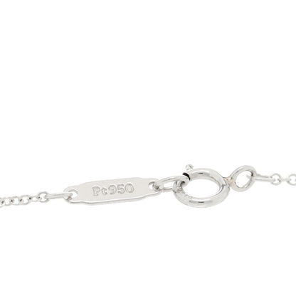 Tiffany Platinum Diamond Paper Flowers Pendant Necklace 3 of 4