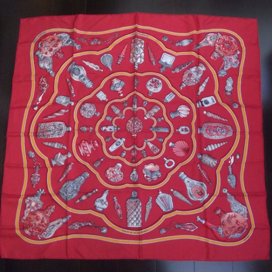 Silk Qu'importe Le Flacon Scarf 90