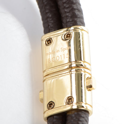 Louis Vuitton Monogram Keep It Twice Bracelet 19 5 of 5