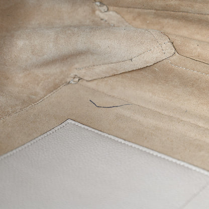 Celine Baby Grained Calfskin Medium Tri-Fold Bag Dune 6 of 7