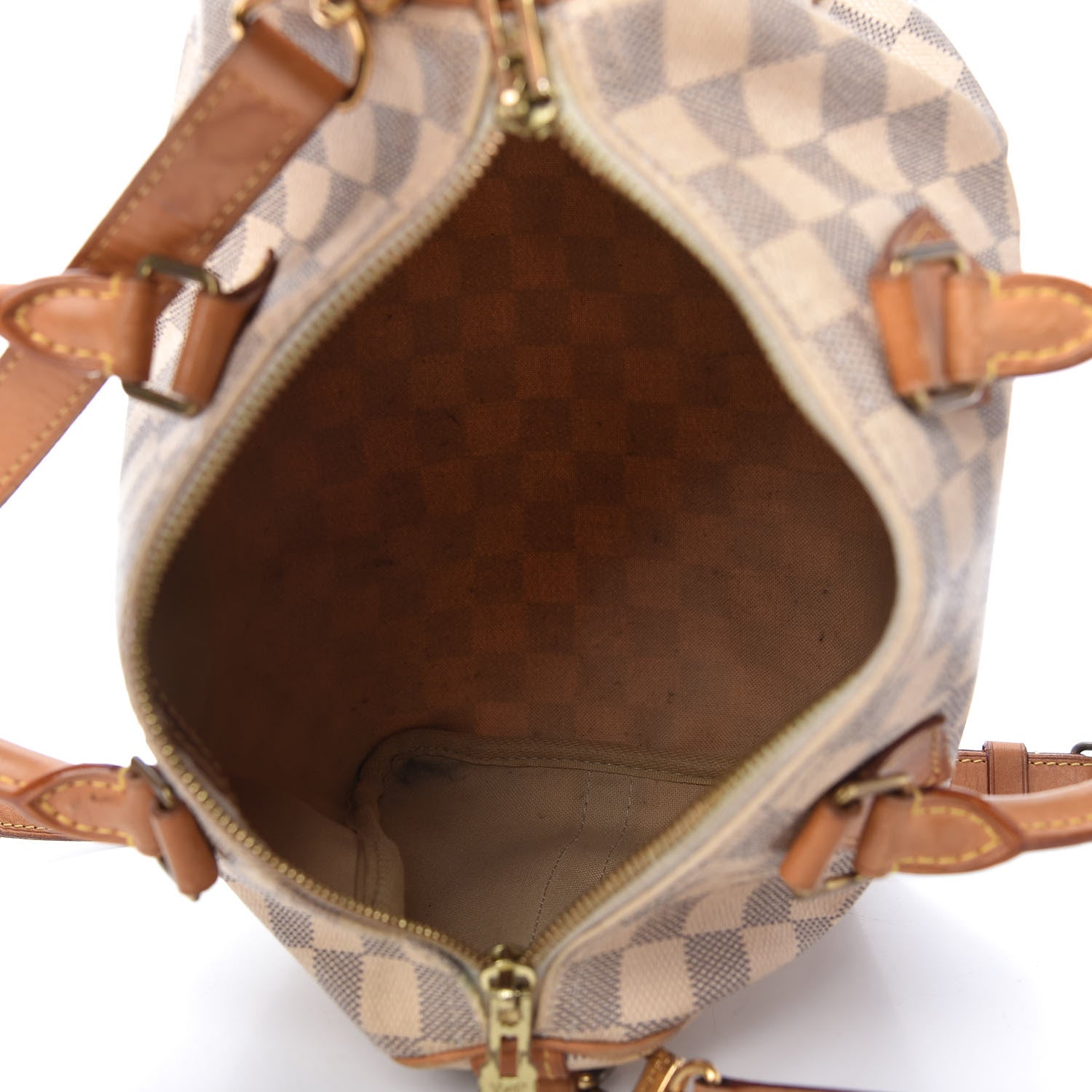 Louis Vuitton Damier Azur Speedy Bandouliere 25 5 of 11
