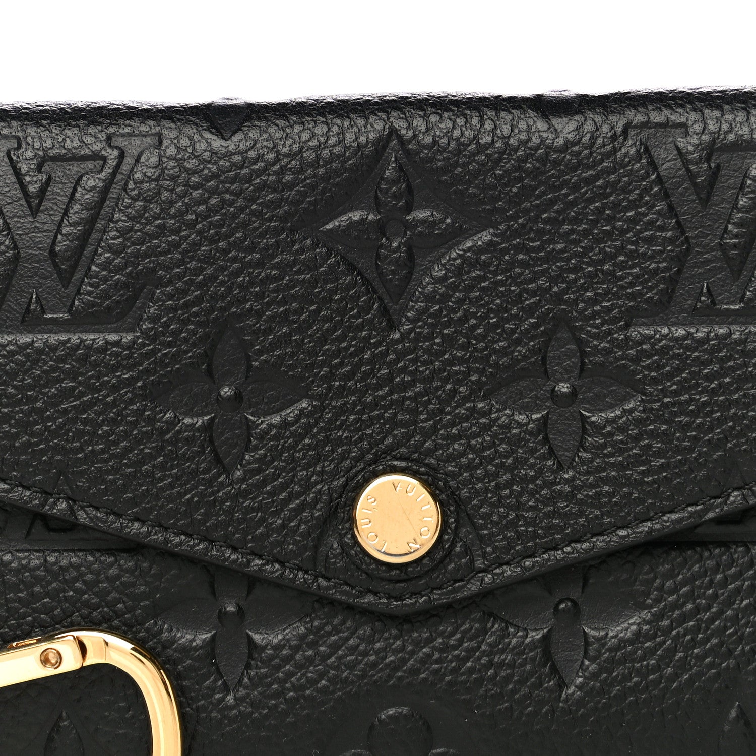 Louis Vuitton Empreinte Key Pouch Black 8 of 12