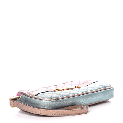 Gucci Laminated Nappa Trapuntata Zumi iPhone Case Rosa Lago Rame 4 of 9