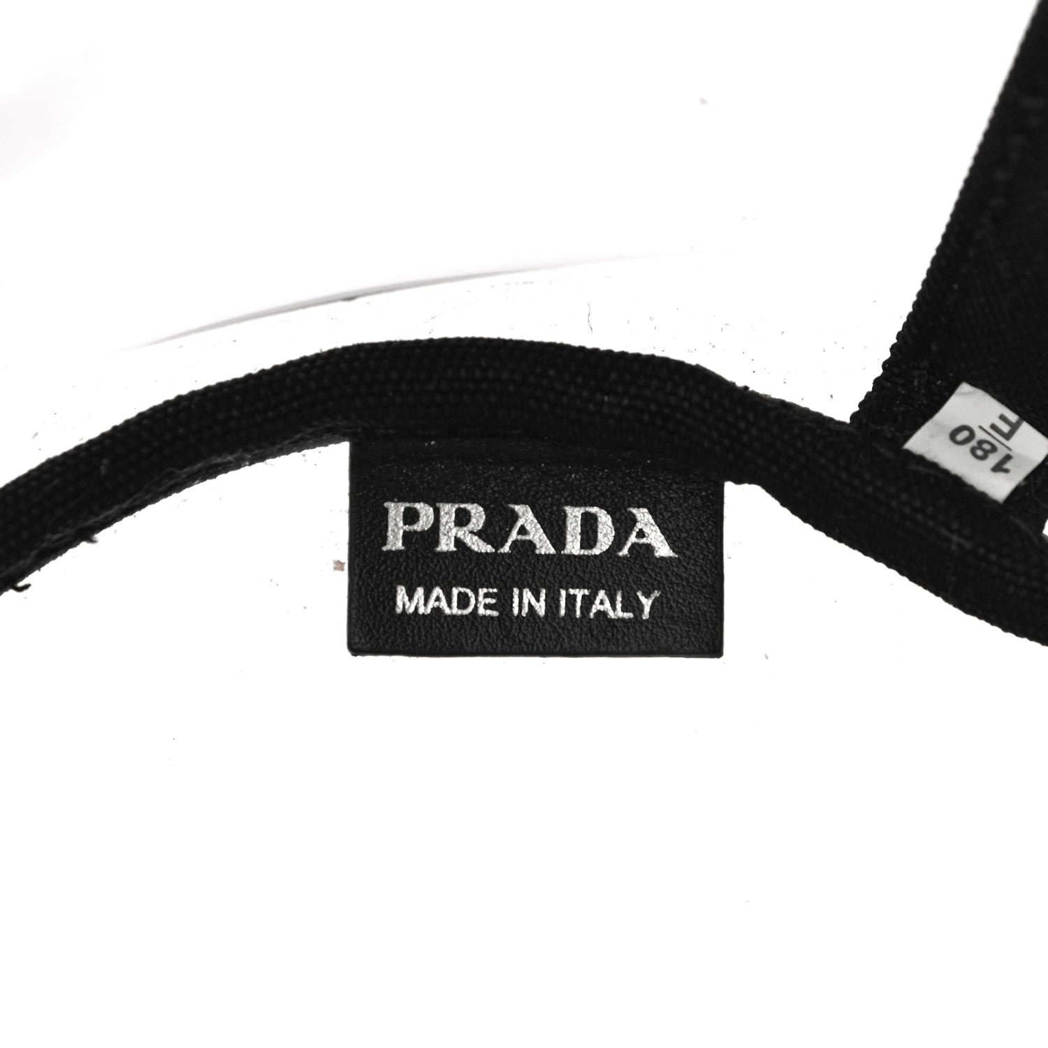 Prada Plexiglass Calfskin Small Shopper Tote Black 7 of 15