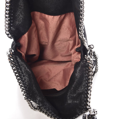 Stella McCartney Shaggy Deer Falabella Fold Over Tote Black 5 of 8