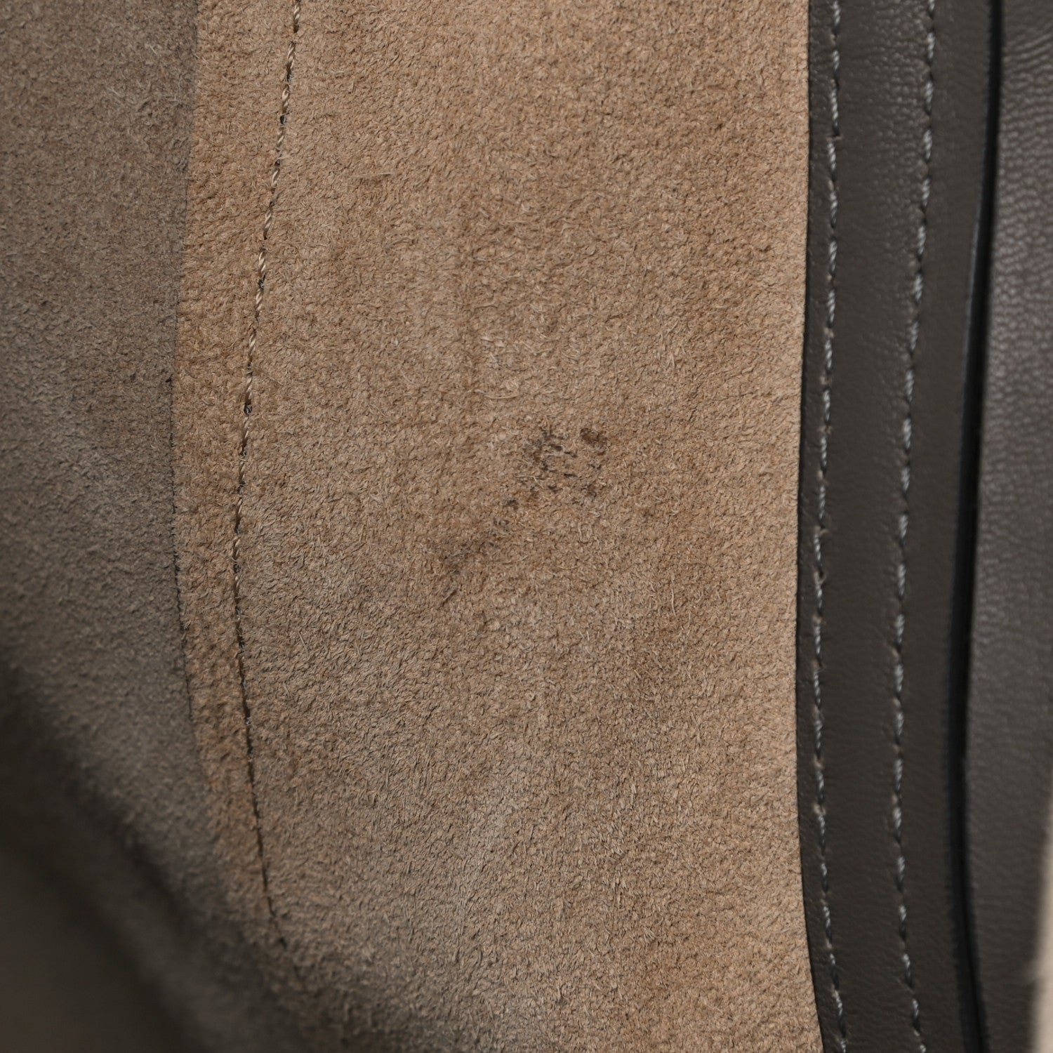 Celine Soft Lambskin Shoulder Cabas Grey 9 of 11
