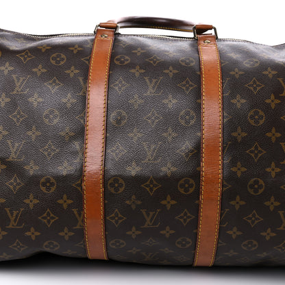 Louis Vuitton Monogram Keepall Bandouliere 55 17 of 23