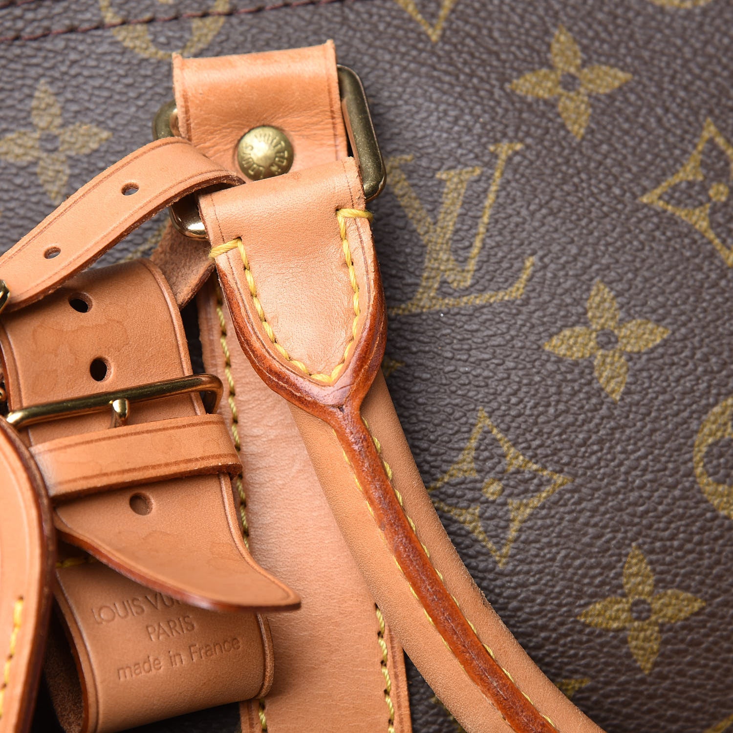 Louis Vuitton Monogram Keepall Bandouliere 50 13 of 25