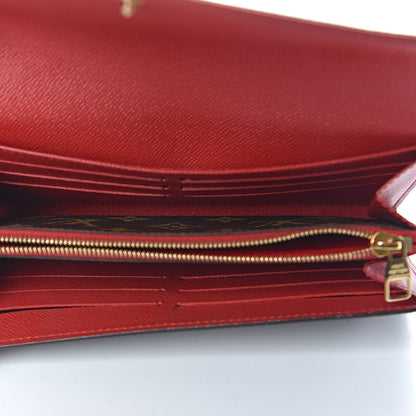 Louis Vuitton Monogram Sarah Retiro Wallet Cherry 6 of 7