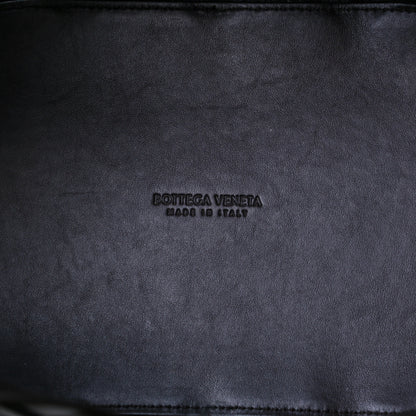 Bottega Veneta Calfskin V Woven Drawstring Tote Dark Brown 5 of 8