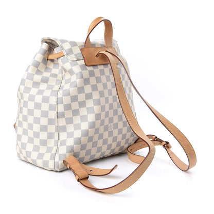 Louis Vuitton Damier Azur Sperone Backpack 2 of 7