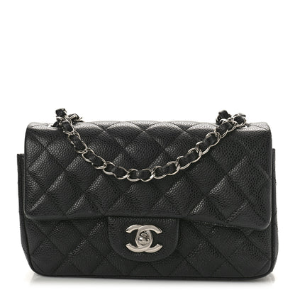 Chanel Caviar Quilted Mini Rectangular Flap Black 1 of 12