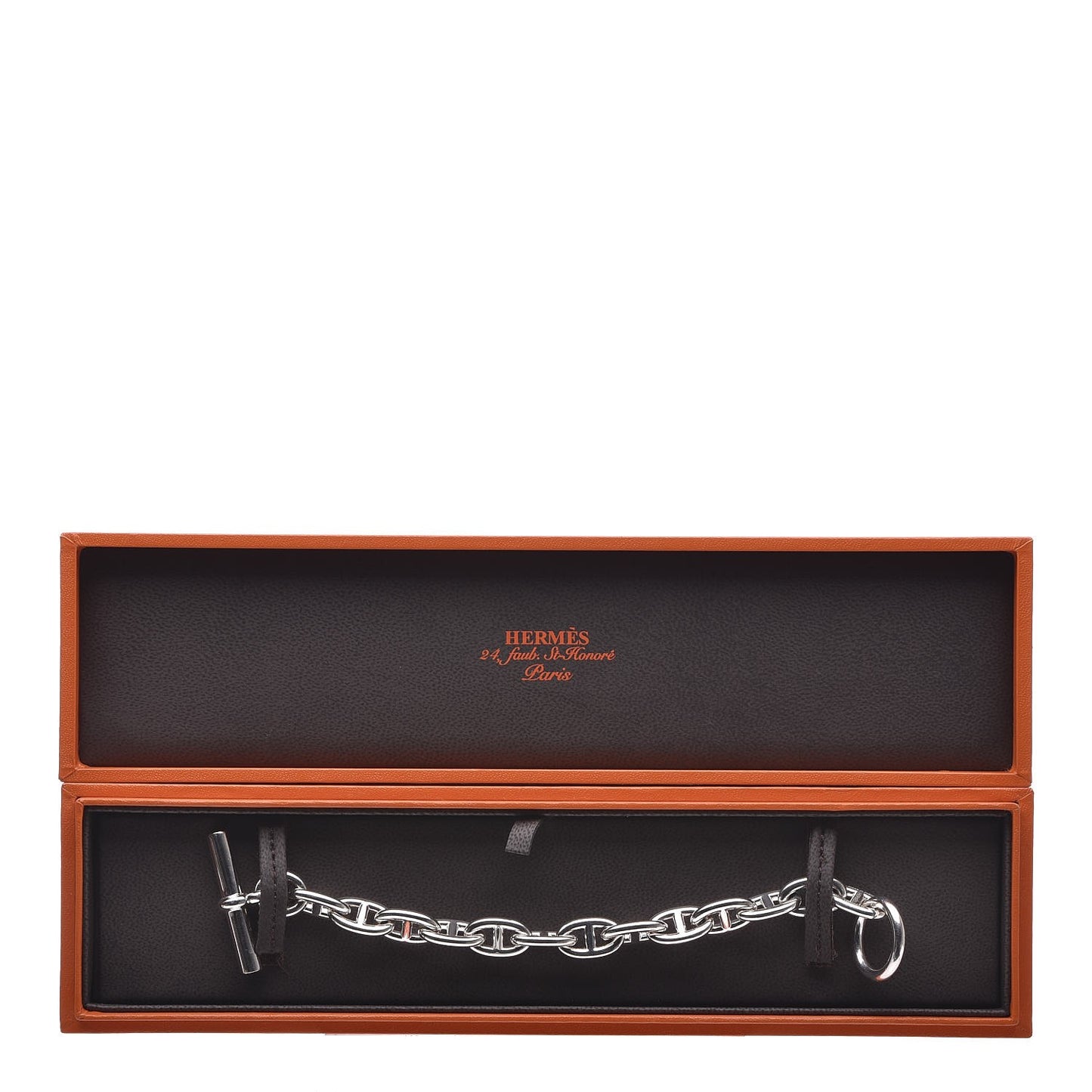 Sterling Silver Small Chaine D'Ancre Bracelet 18