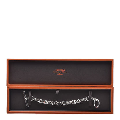 Hermes Sterling Silver Small Chaine D'Ancre Bracelet 18 6 of 6