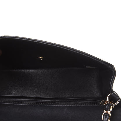 Chanel Lambskin Quilted Mini Rectangular Flap Black 5 of 14