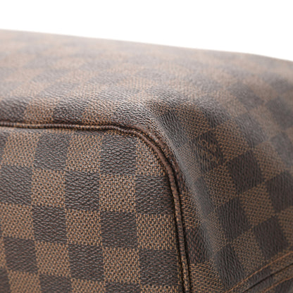 Louis Vuitton Damier Ebene Neo Neverfull MM Rose Ballerine 12 of 20