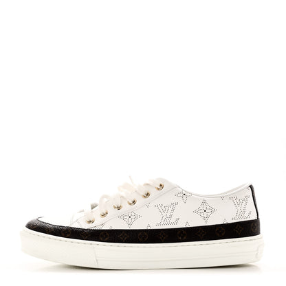 Louis Vuitton Monogram Womens Stellar Sneakers 37.5 White 1 of 8
