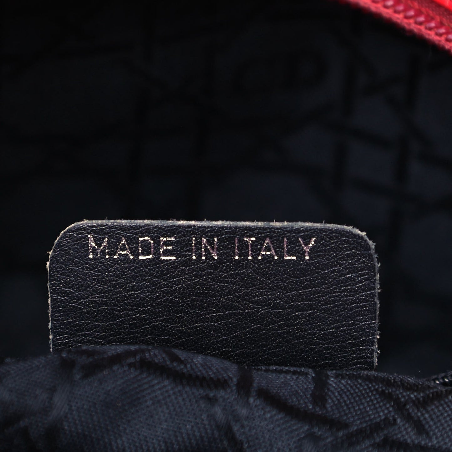 Patent Medium Lady Dior Red
