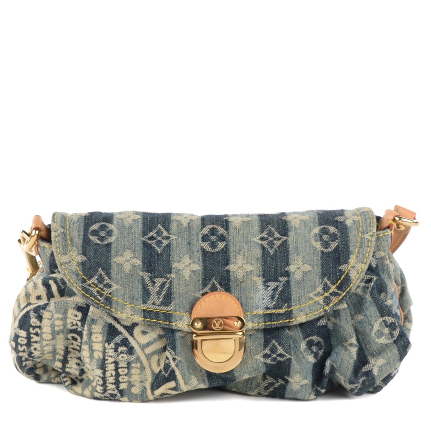 Denim Raye Mini Pleaty