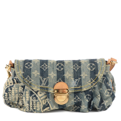 Louis Vuitton Denim Raye Mini Pleaty 1 of 9