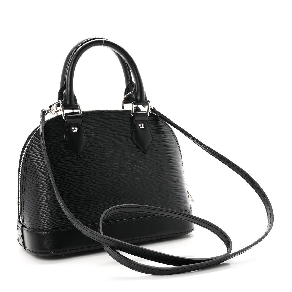 Louis Vuitton Epi Alma BB Black 3 of 9