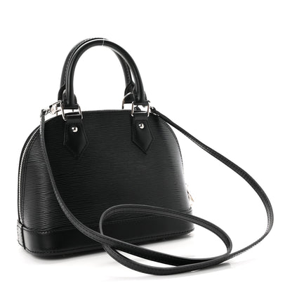 Louis Vuitton Epi Alma BB Black 3 of 9