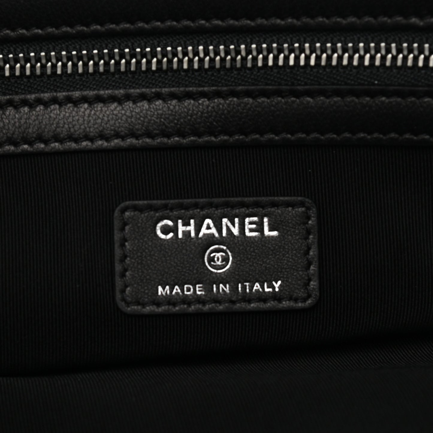 Canvas La Pausa Cosmetic Case Black