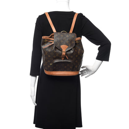 Louis Vuitton Monogram Montsouris MM Backpack 2 of 13