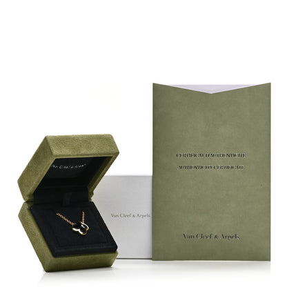 Van Cleef & Arpels 18K Yellow Gold Black Onyx Pure Alhambra Pendant Necklace 7 of 7