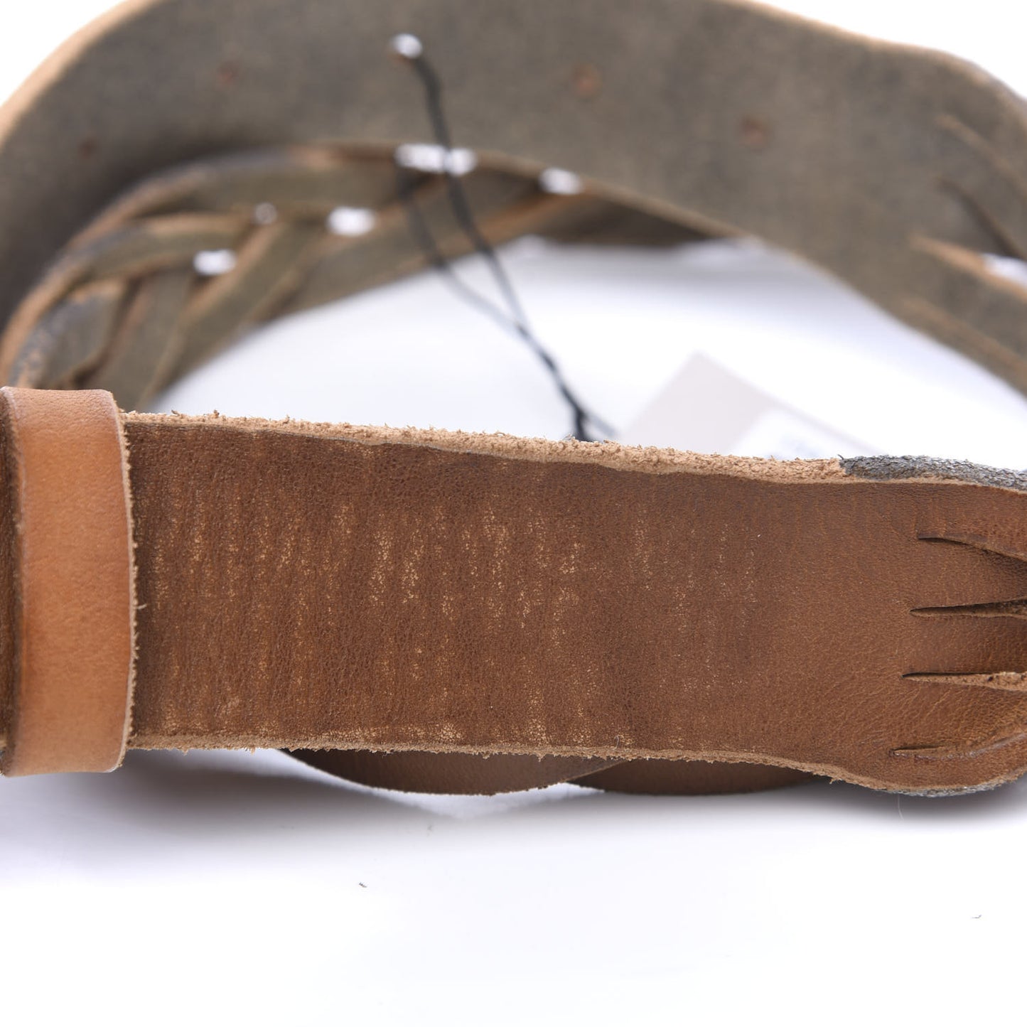 Calfskin Braided Dionysus Belt 90 36 Cuir
