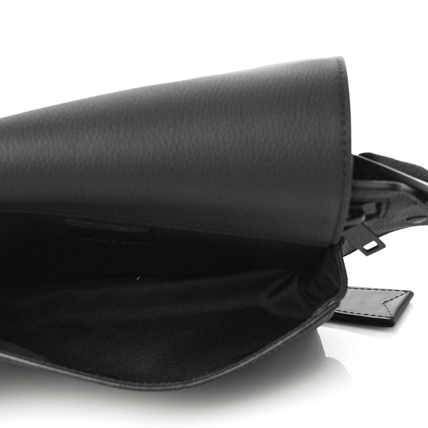 Louis Vuitton Grained Calfskin Aerogram Slingbag Black 6 of 11