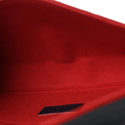 Louis Vuitton Empreinte Pochette Felicie Chain Wallet Marine Rouge 6 of 10