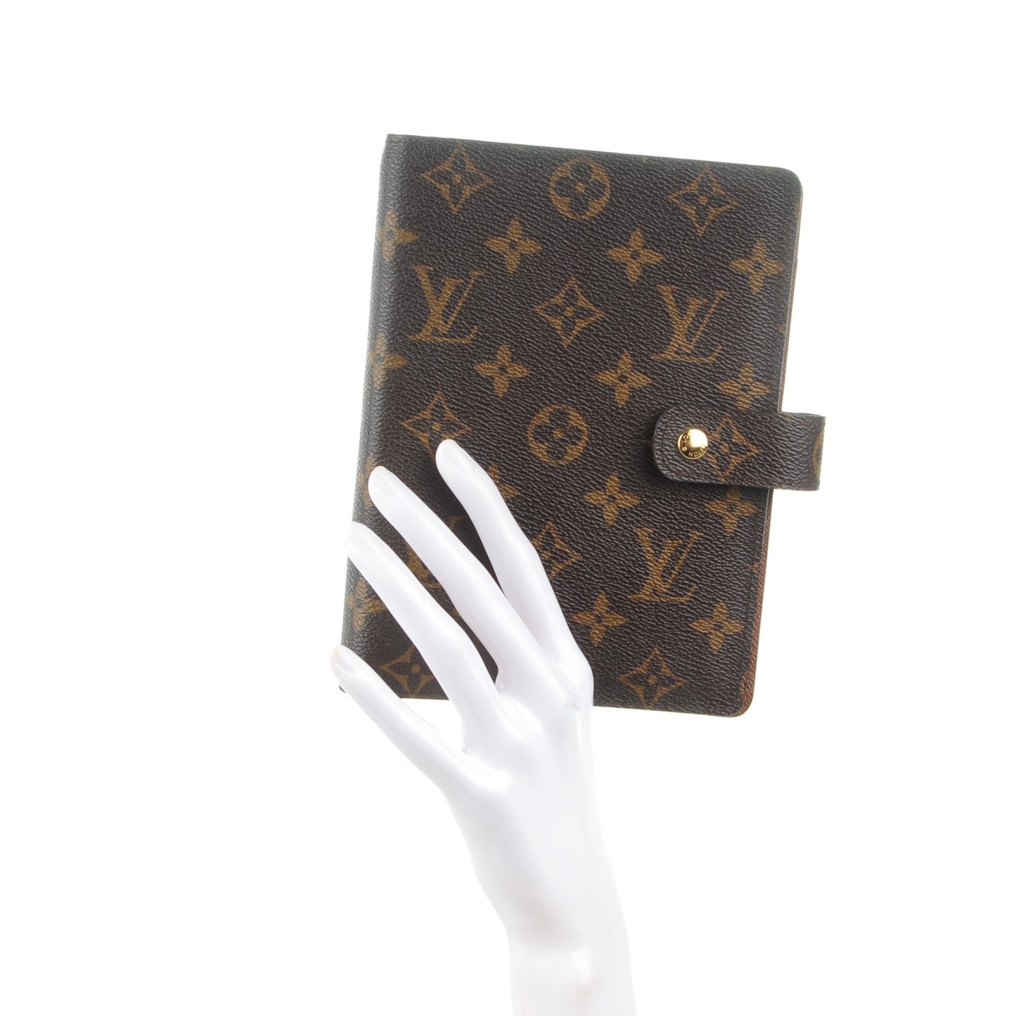 Monogram Medium Ring Agenda Cover