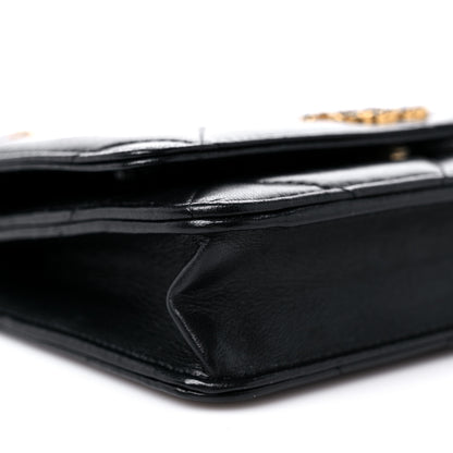 Chanel Lambskin Quilted Chanel 19 Wallet On Chain WOC Black 9 of 16