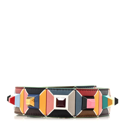 Fendi Calfskin Studded Strap You Multicolor 2 of 4