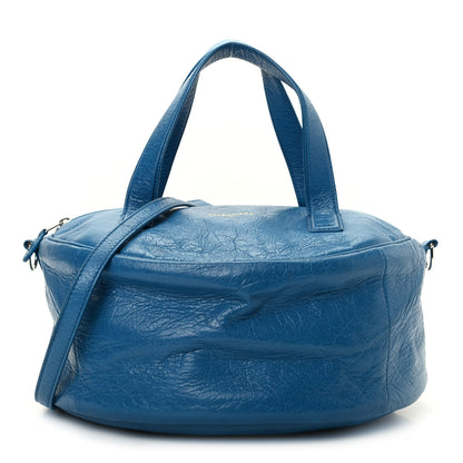 Balenciaga Agneau Arena Round Air Hobo Bleu De Prusse 1 of 9