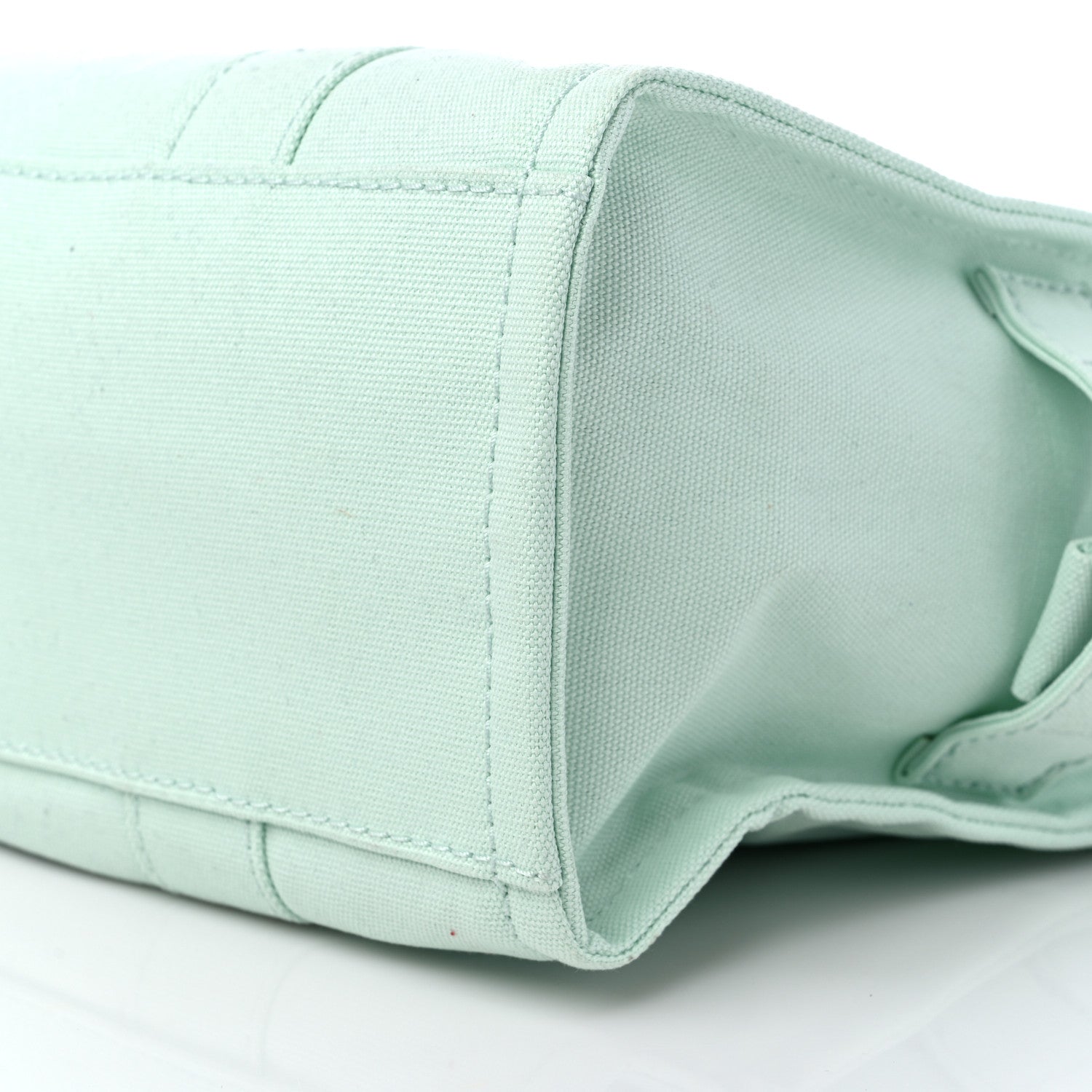 Marc Jacobs Cotton Canvas Small The Traveler Tote Bag Seafoam 8 of 8