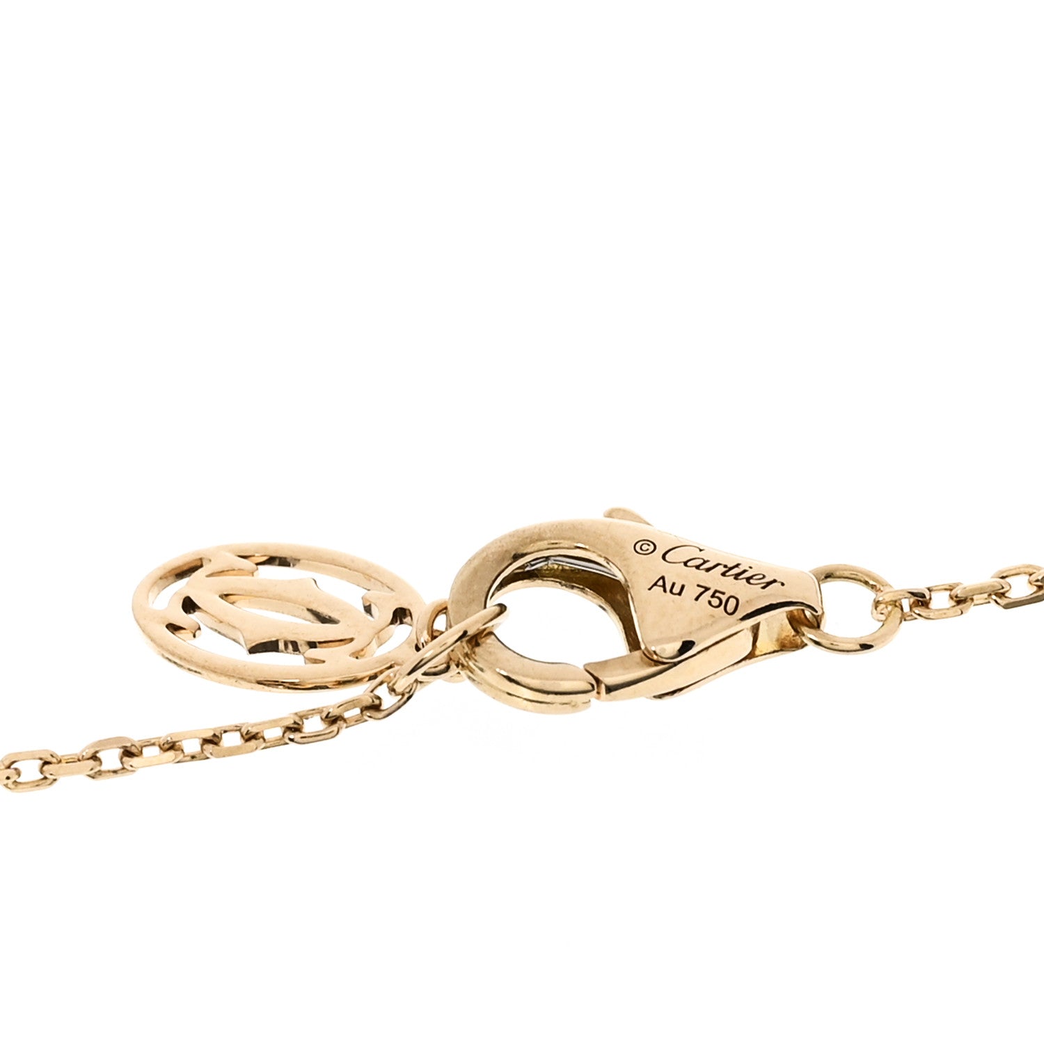 Cartier 18K Yellow Gold Diamond XS D'Amour Bracelet 3 of 3