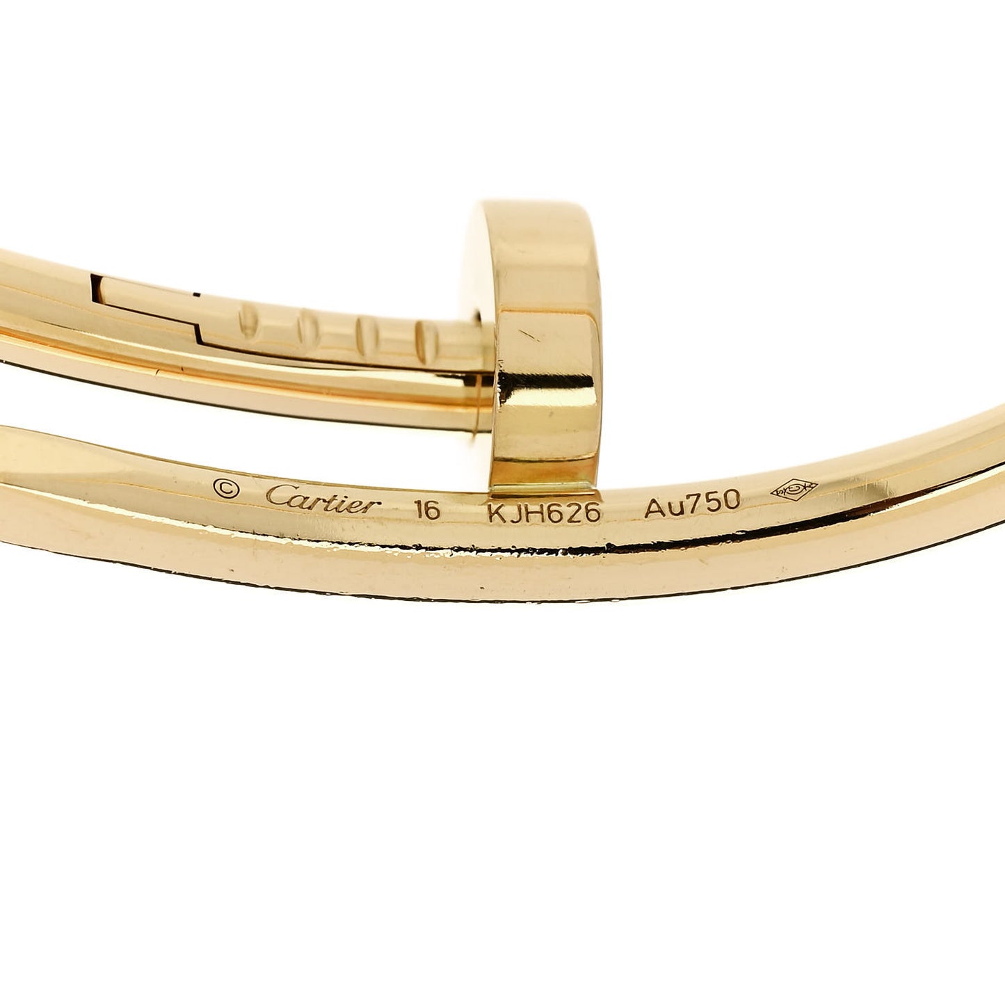 18K Yellow Gold Juste Un Clou Bracelet 16