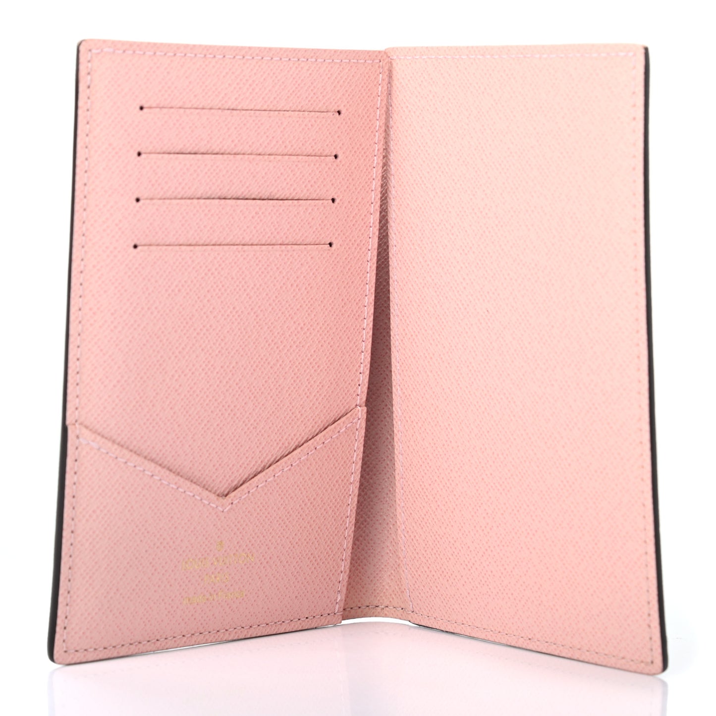 Monogram My LV World Tour Passport Cover Rose Ballerine