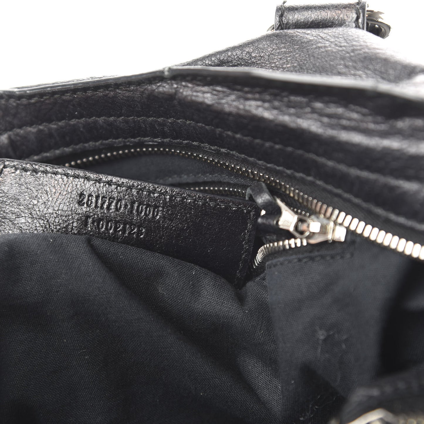 Agneau Giant 12 Silver Hardware City Black